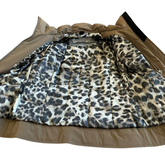 Obermeyer Tan Ski Jacket Waist Length Snowboarding Winter Snow Size 6 Women's - Picture 8 of 16